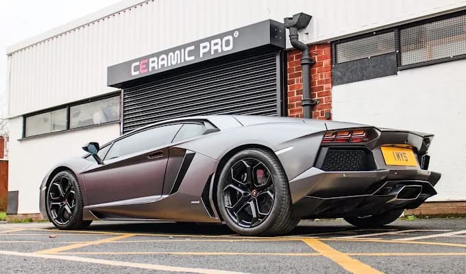 Lamborghini Aventador ceramic coating — Ceramic Pro North West, Bolton, Greater Manchester